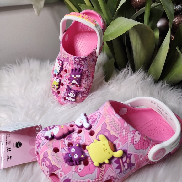 HELLO KITTY AND FRIENDS CLASSIC CLOG TODDLER new - Picture 2 of 11